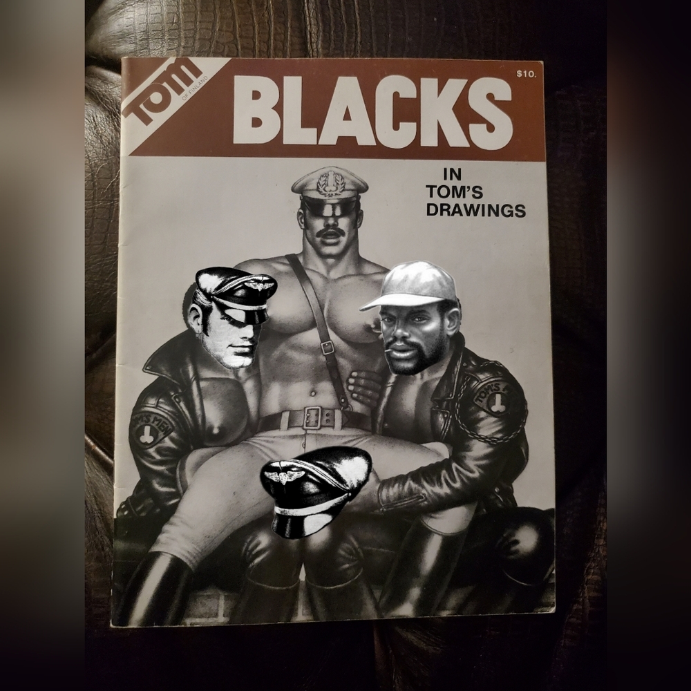 RARE COLLECTIBLE VINTAGE Tom Of Finland - BLACKS in TOM'S DRAWINGS GAY INTEREST